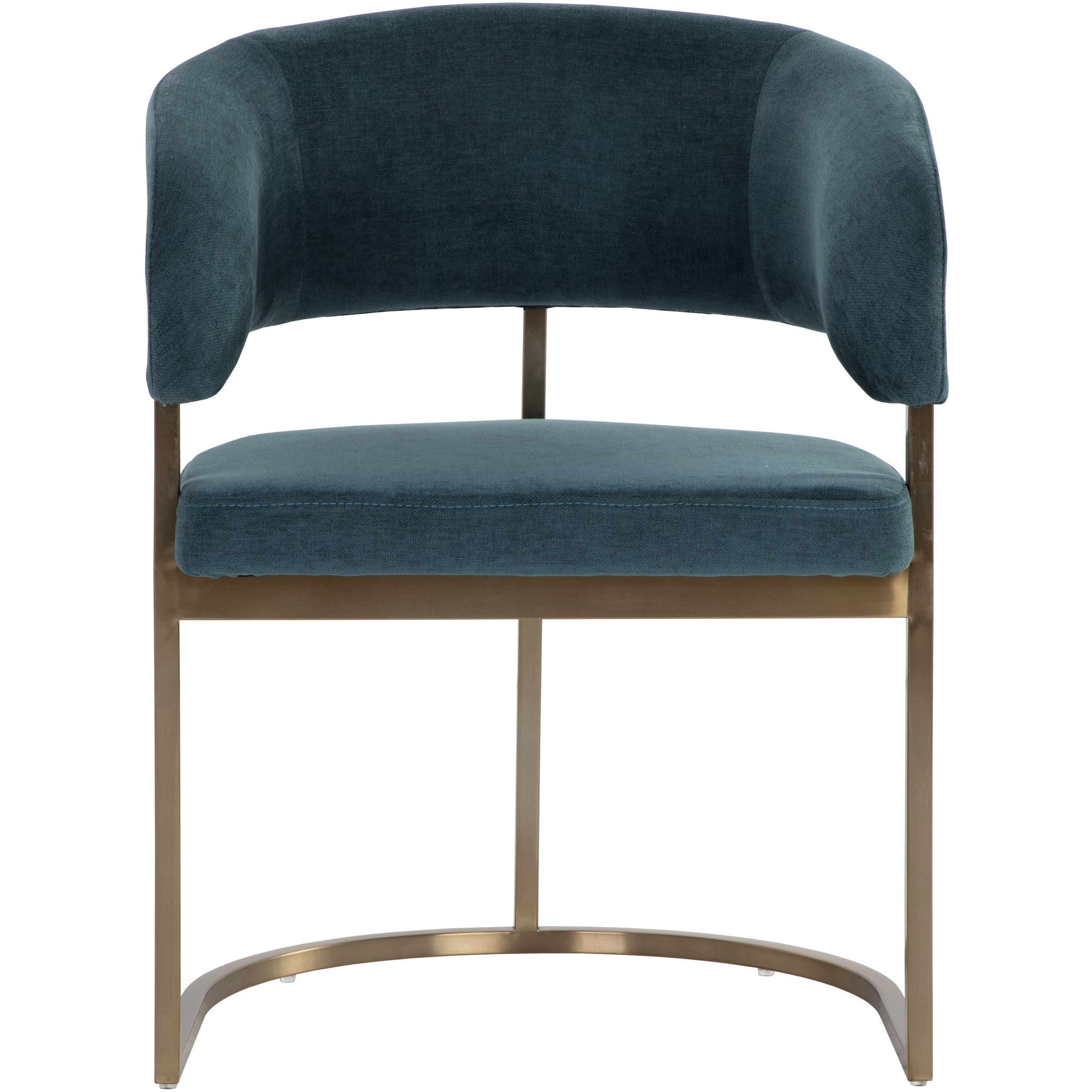 Marris Gold / Danny Teal Dining Armchair